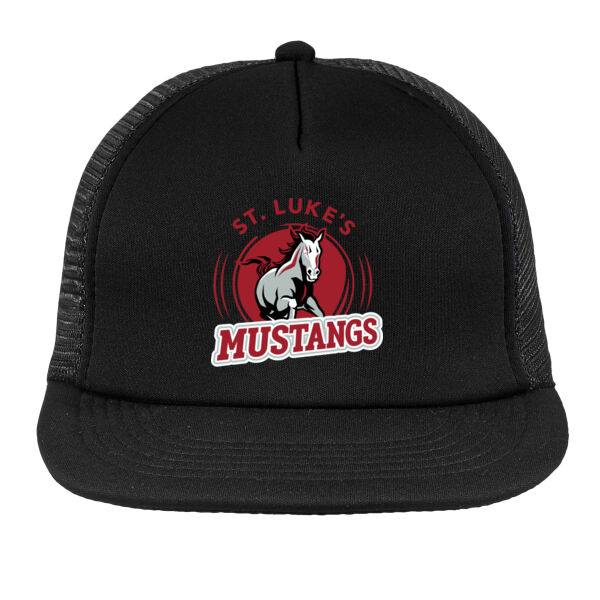 St. Luke's CYO Athletics Flat Bill Snapback Trucker Cap Thumbnail